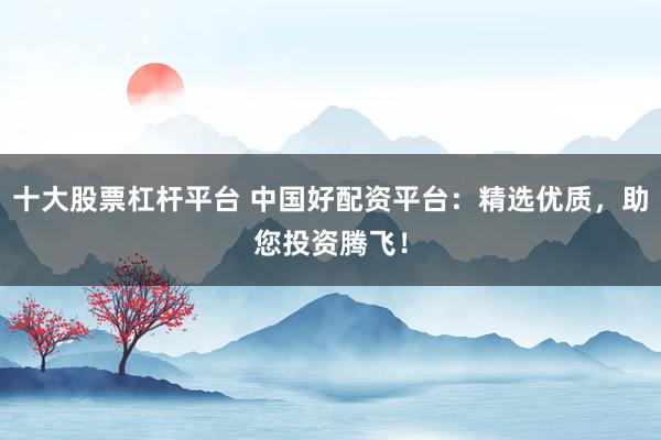 十大股票杠杆平台 中国好配资平台：精选优质，助您投资腾飞！