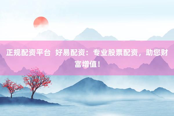 正规配资平台  好易配资：专业股票配资，助您财富增值！